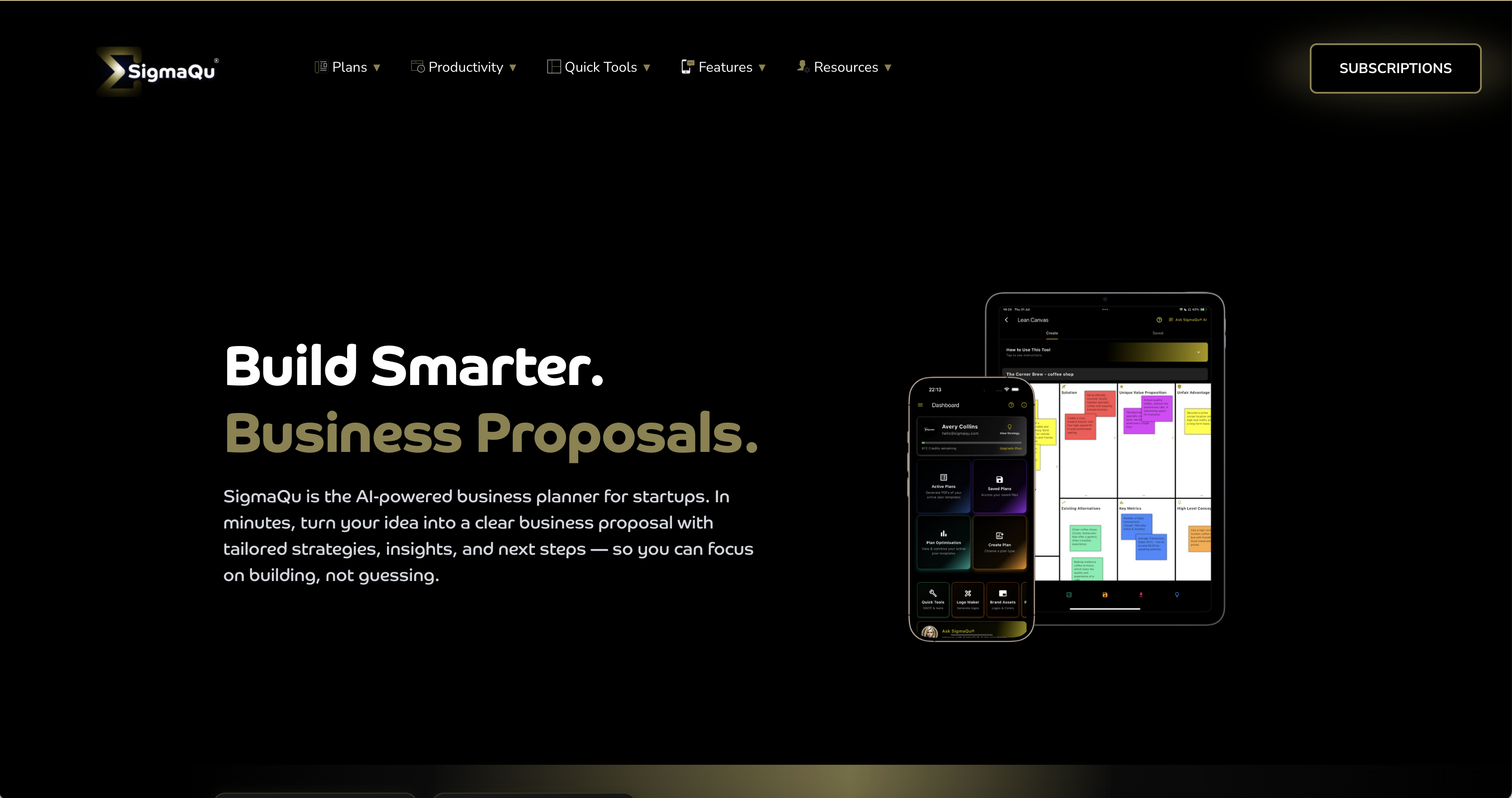 SigmaQu website